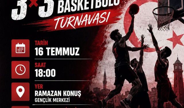 Niğde'de 3x3 Sokak Basketbolu Turnuvası düzenlenecek
