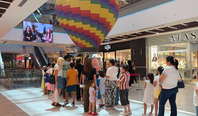 Çocuklar Kapadokya'yı bu kez VR gözlükle keşfetti