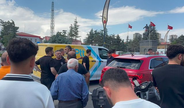 Niğde’de trafikte PTT personeline saldırıya 190 bin lira ceza