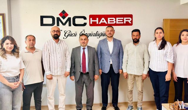 Basın İlan Kurumu Adana Bölge Müdürü Oranlı, DMC Haber'e ziyaret