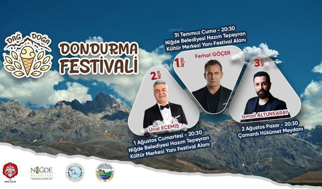 Niğde'de "Dağ Doğa Dondurma Festivali" başlıyor