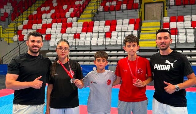 Niğdeli Sporcular Kırıkkale'den madalyalarla döndü
