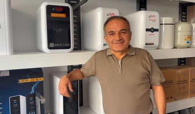 Niğde'de su arıtma cihazlarında sağlıklı su vurgusu