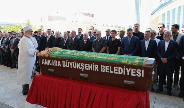 Kavaklıoğlu için Ankara’da cenaze namazı kılındı