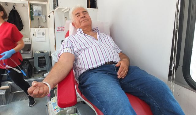 Aşırı sıcaklar kan bağışını olumsuz etkiledi