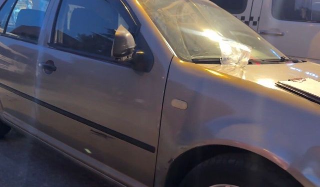 Polisten kaçan şüpheli aracın aynasını kırıp kayıplara karıştı