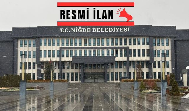 NİĞDE BELEDİYE BAŞKANLIĞı - GÜVENLİK KAMERASI, PLAKA TANIMA YAZILIMI VE AKSESUARLARI SATIN ALMA İLANI