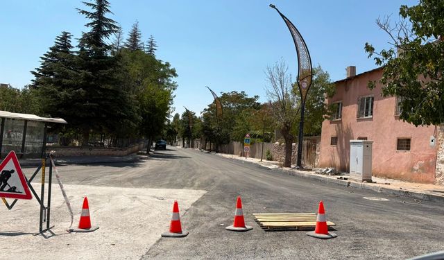 Fertek’de yol yeniden ulaşıma hazırlanıyor