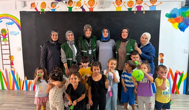 Niğde’de kreş öğrencilerine Yeşilay tanıtımı
