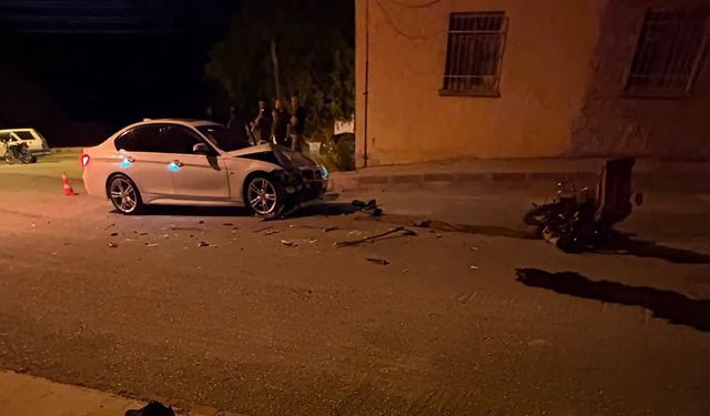 Gümüşler’de trafik kazası: 1 ağır yaralı
