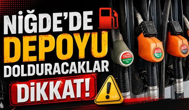 Niğde’de depoyu dolduracaklar dikkat!