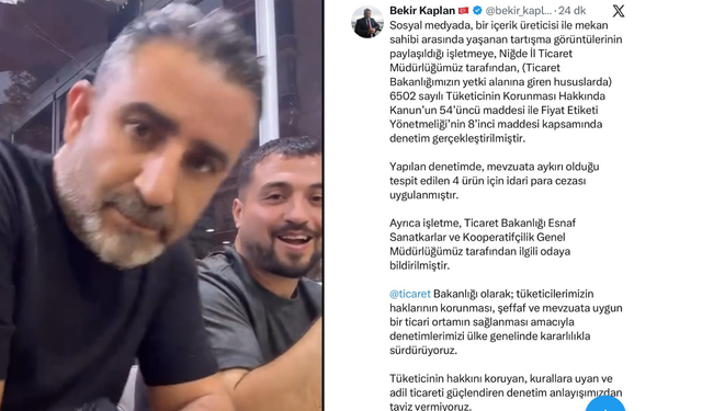 Niğde’deki görüntüler sonrası Bakanlık harekete geçti