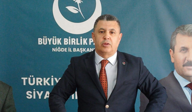 BBP Niğde İl Başkanı Karataş, DMC Haber muhabirine saldırıyı kınadı