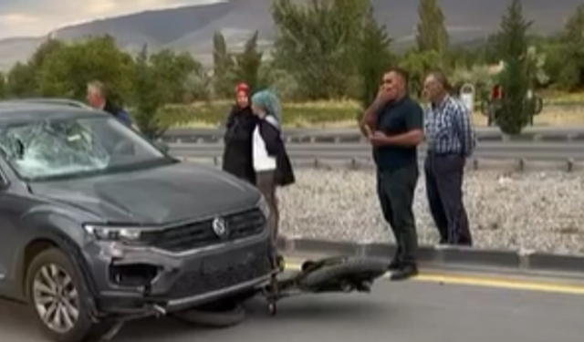 Niğde’de otomobil ile bisiklet çarpıştı: 1 yaralı