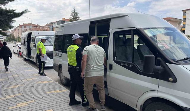 Okul servisleri ve çevrelerine sıkı denetim