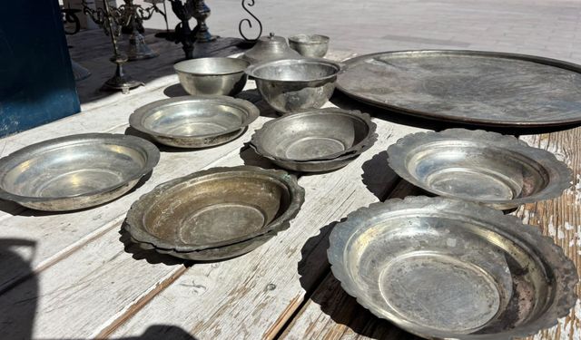 Niğde’de geçmişin tepsileri yeniden ilgi görüyor