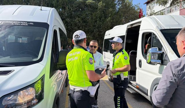 Niğde’de okul servisleri denetlendi