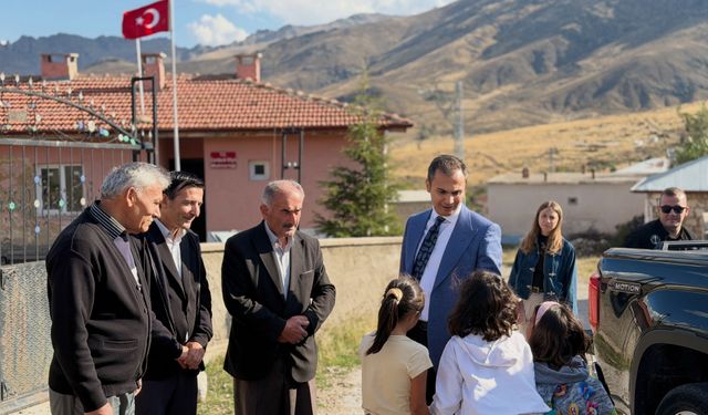 Çamardı Kaymakamı Bektaş köylerdeki çalışmaları inceledi