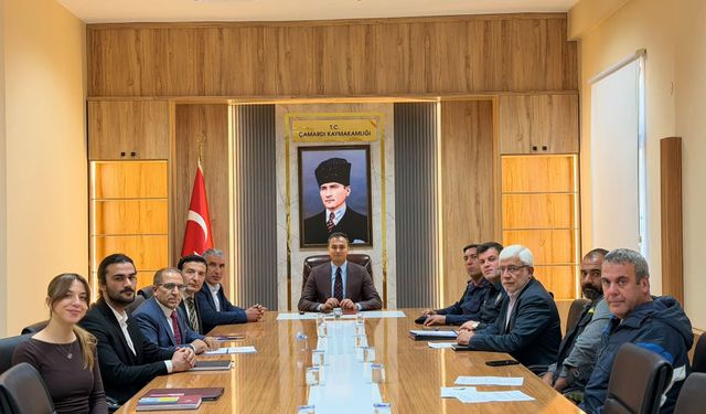 Çamardı’da 29 Ekim Cumhuriyet Bayramı hazırlıkları değerlendirildi