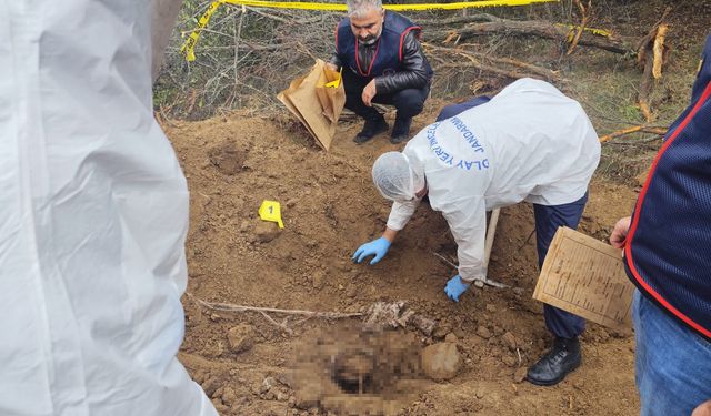 Kaybolan adamı çocukları öldürüp araziye gömmüş