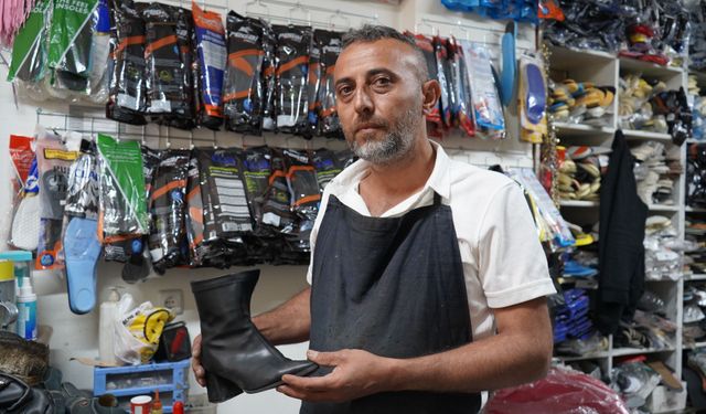 Niğde’de bot tamiri için gözler kar yağışında
