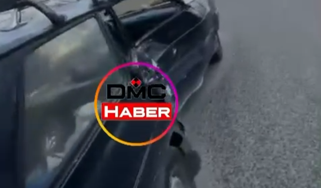 Niğde'de tır otomobile çarptı