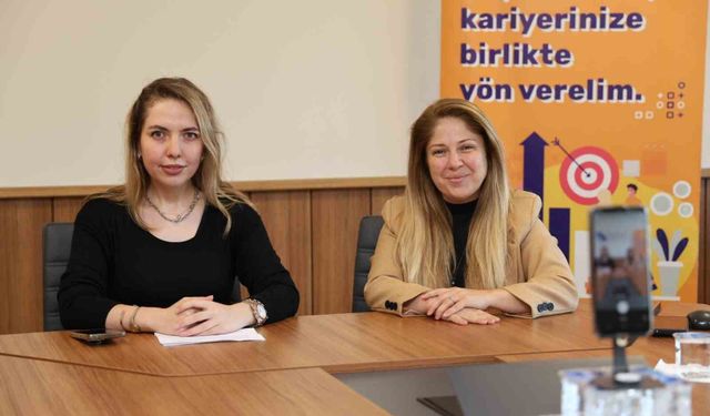 Öğrencilerle kariyer yolculuğu konuşuldu