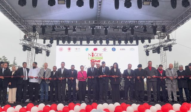 Niğde’de 6. Gastronomi Festivali törenle başladı