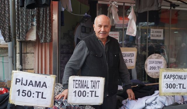 Havalar soğudu, Niğde’de kışlık giyime yönelim başladı