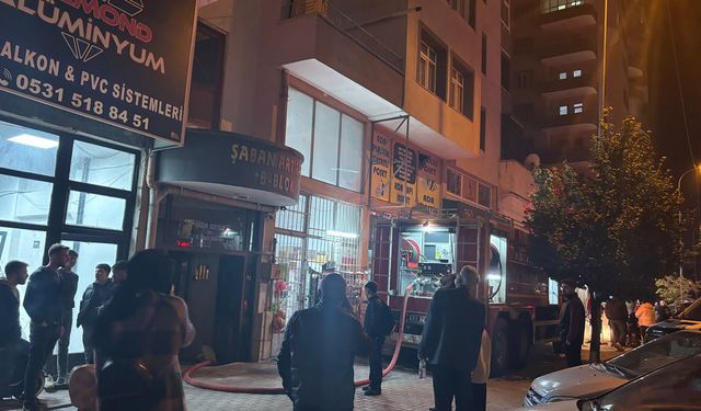 Niğde’de apartman dairesinde yangın çıktı