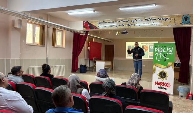 Niğde’de 2 bin 92 kişiye narkotik bilgilendirmesi yapıldı