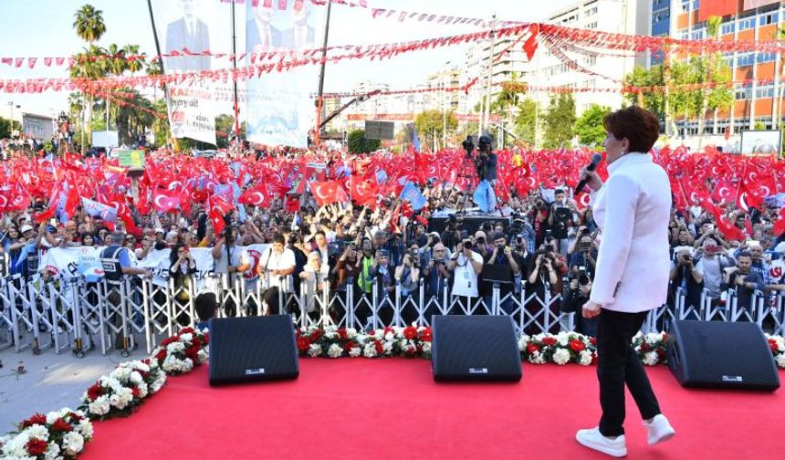 Akşener, Adana’da konuştu