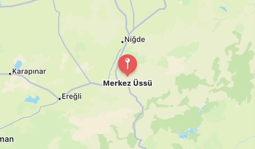 Niğde’de deprem 