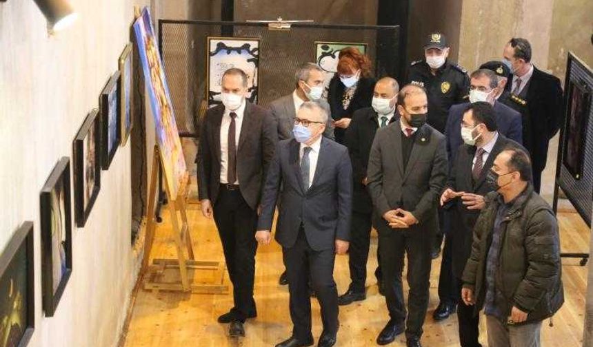 Niğde’de uluslararası resim sergisi açıldı