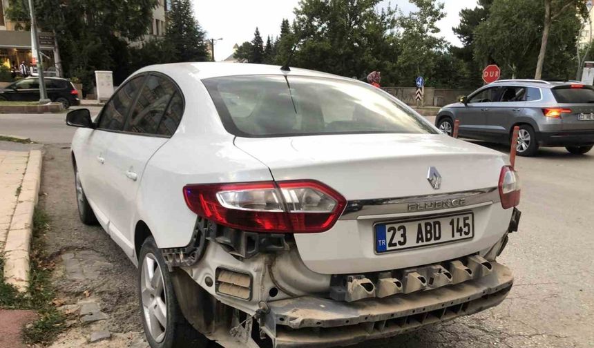 Elazığ’da trafik kazası: 1 yaralı