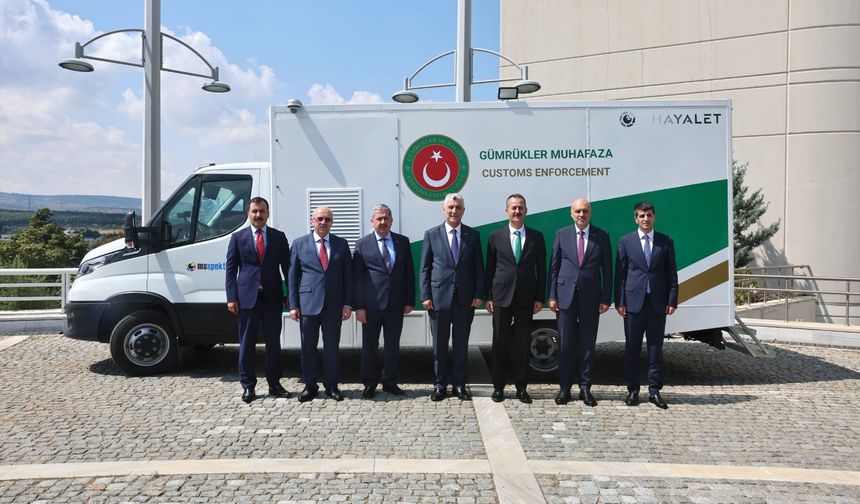 Türkiye’nin ilk yerli X-RAY tarama sisteminin imza töreni gerçekleştirildi