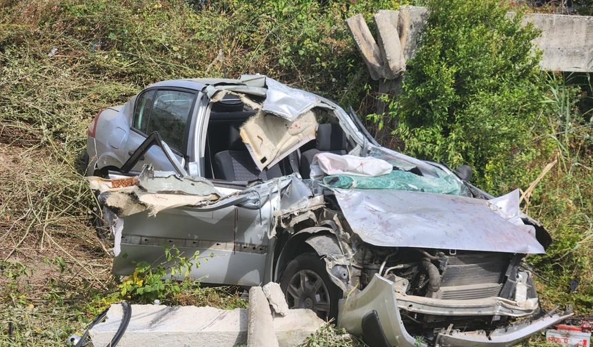 Çine’de otomobil tarlaya uçtu: 1 ölü, 3 yaralı