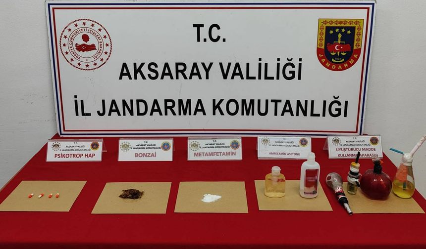 Aksaray’da uyuşturucu operasyonu