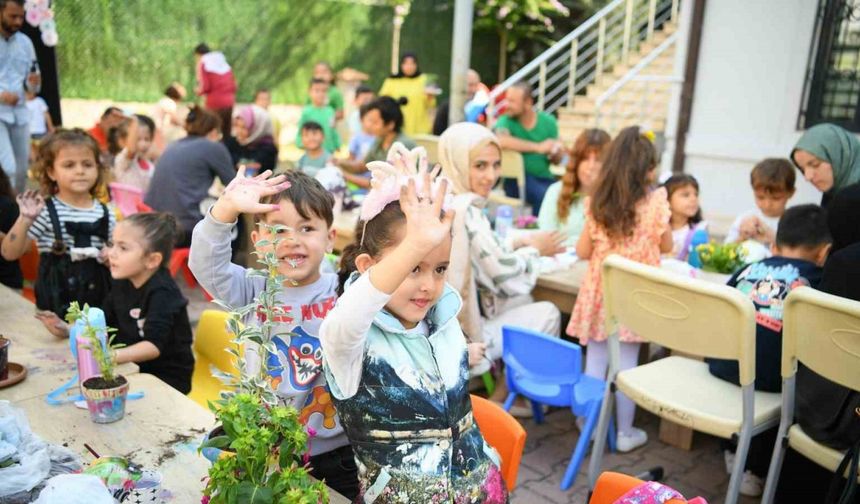 Aileler ve Çocuklardan Doğal Etkinlik