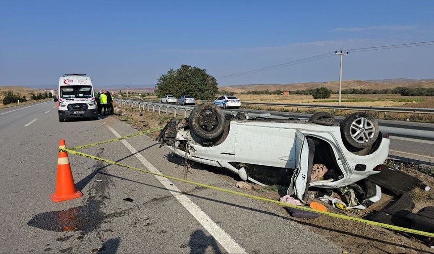 Sungurluda Feci Kaza 2 Kişi Öldü