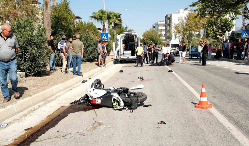 Mersin’de Patpat İle Motosikletle Çarpıştı: 1 ölü, 1 yaralı