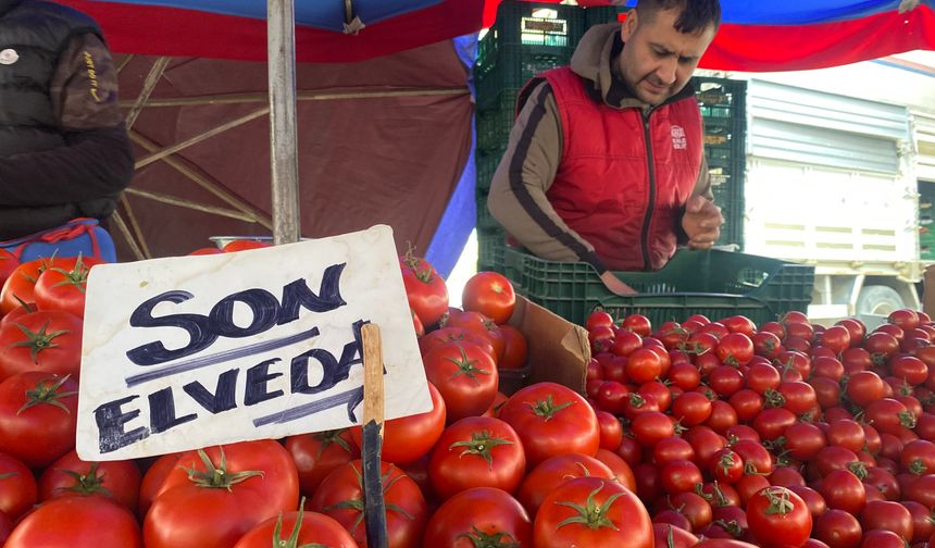 Ucuz ve lezzetli bahçe domateslerine Son Elveda