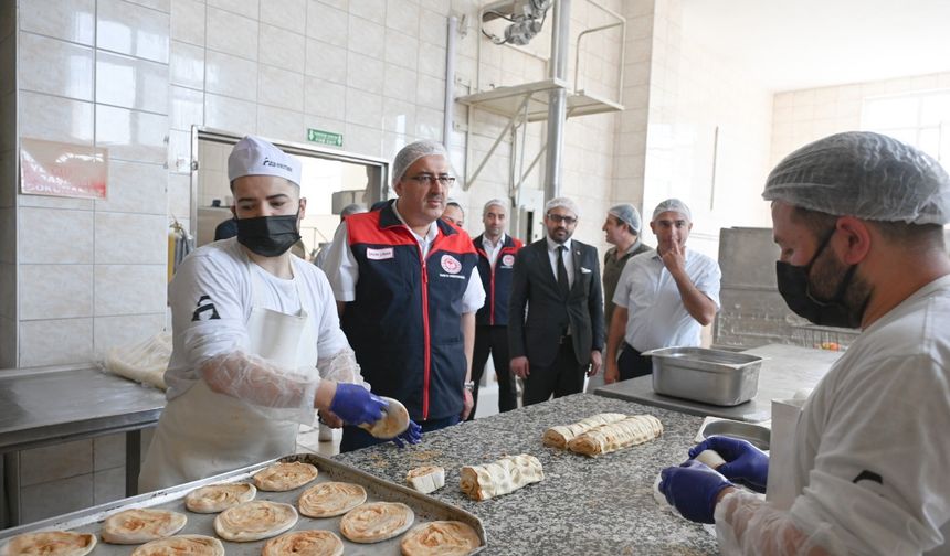 Ekmek fırınlarında denetim yapıldı