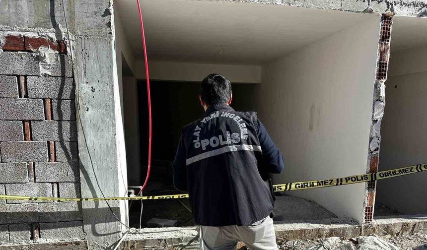 İnşaat halindeki apartmandan düşen kişi öldü