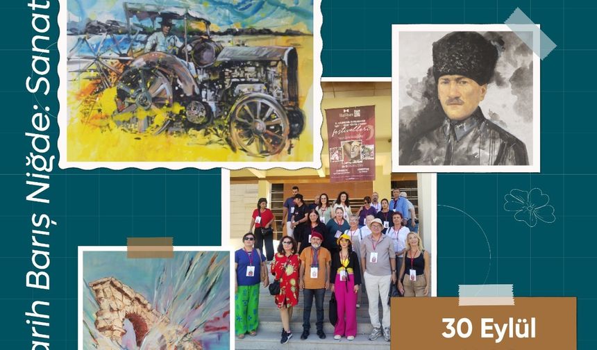 Uluslararası Art 'N’iğde Çalıştay eserleri sergisi sanatseverlerle buluşuyor