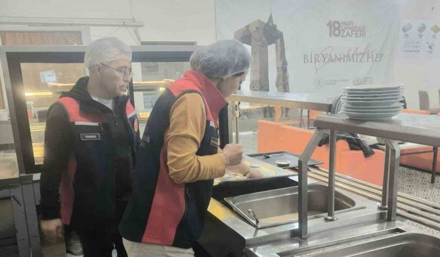 KYK yurt yemekhaneleri eş zamanlı denetlendi