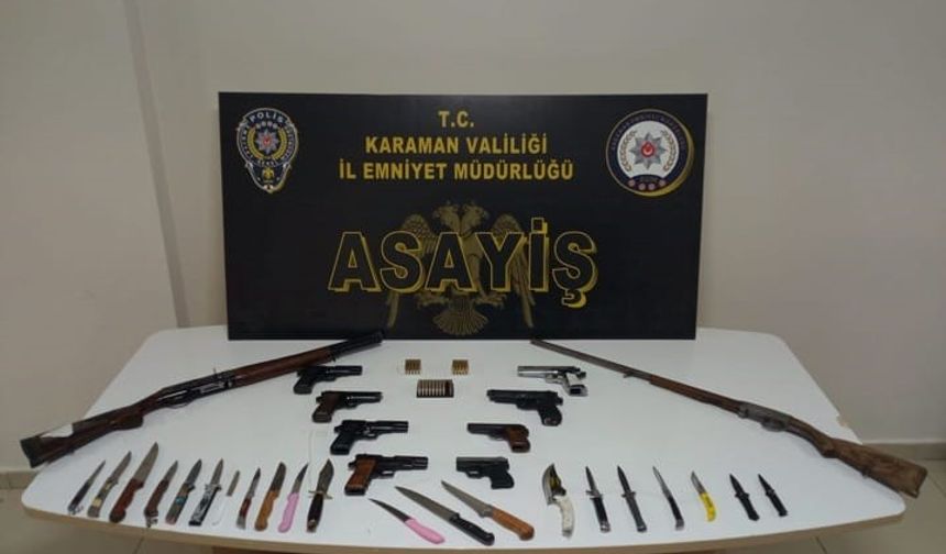 Asayiş uygulamalarında yakalanan 11 kişi tutuklandı