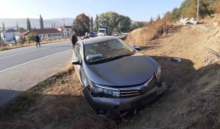 Kazada yaralanan yaşlı kadın hayatını kaybetti