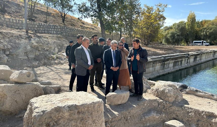 Vali Çelik: “Roma Havuzu, bin 800 yıldır ayakta ve hâlâ kullanılıyor”