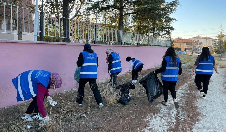 Bor Yurdu’nda çevre temizliği etkinliği düzenlendi